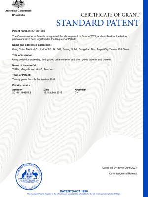 2019361666-Standard Patent Certificate(電子證書)澳洲專利-01